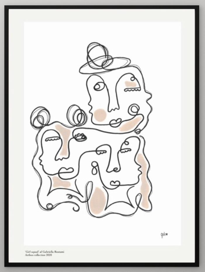 GIRL SQUAD, KUNSTPRINT